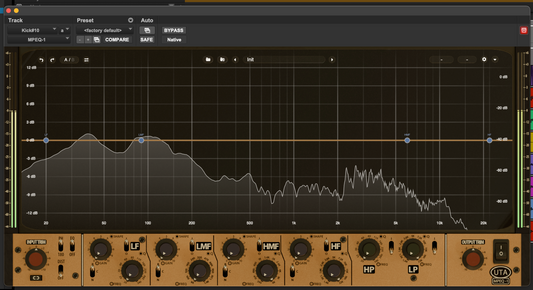 MPEQ-1 Super-Parametric Saturation Equalizer Plugin