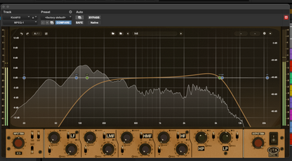 MPEQ-1 Super-Parametric Saturation Equalizer Plugin