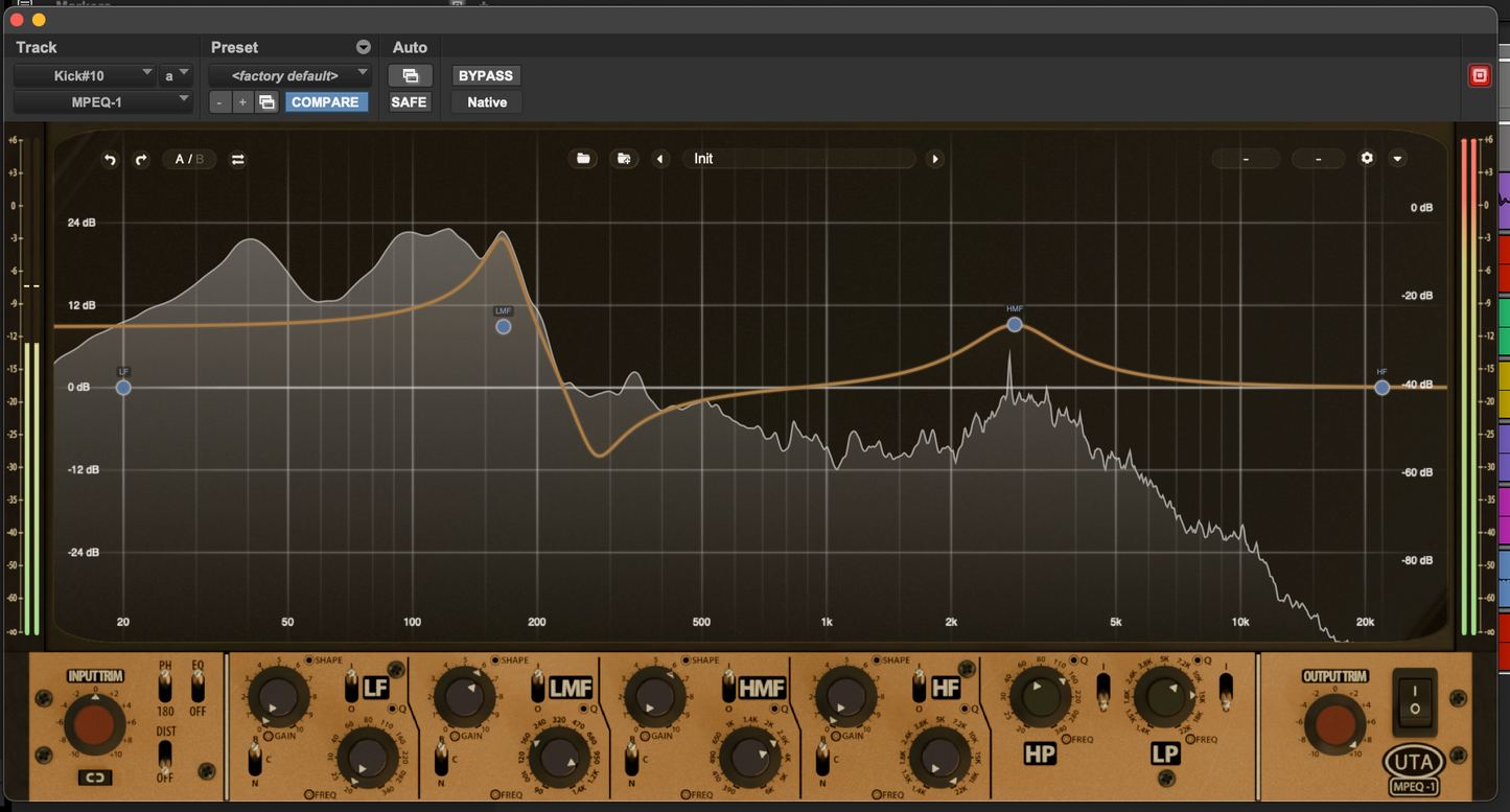 MPEQ-1 Super-Parametric Saturation Equalizer Plugin