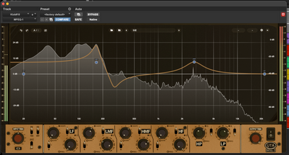 MPEQ-1 Super-Parametric Saturation Equalizer Plugin