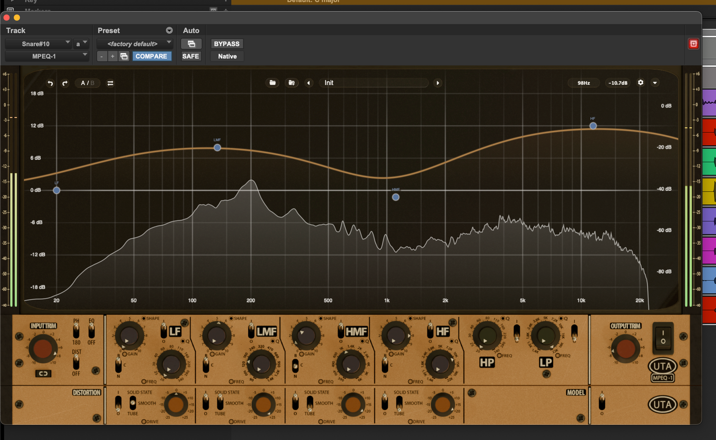 MPEQ-1 Super-Parametric Saturation Equalizer Plugin