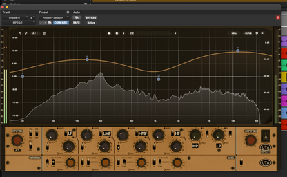 MPEQ-1 Super-Parametric Saturation Equalizer Plugin